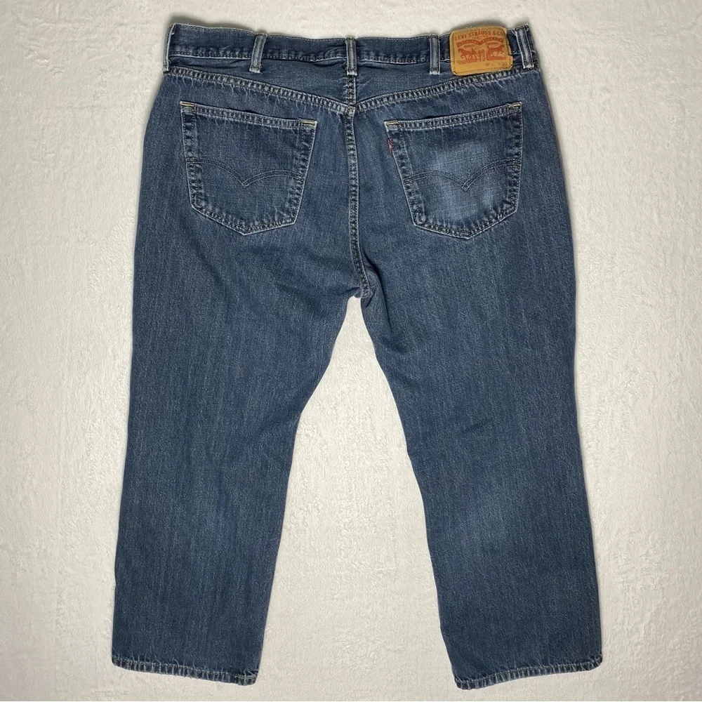 Levi’s Men Jeans 40x30 Relaxed Straight Leg‎ Blue Denim Dad Core Gorpcore Casual